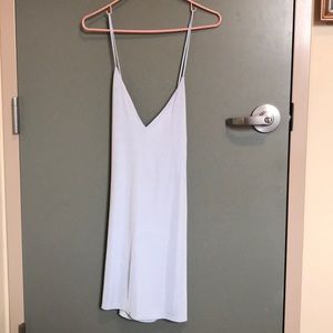 Flowy shift dress! Lowcut and open back! Size 12